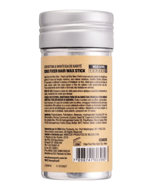 Cera em Stick Edge Fixer 76g - Kiss New York