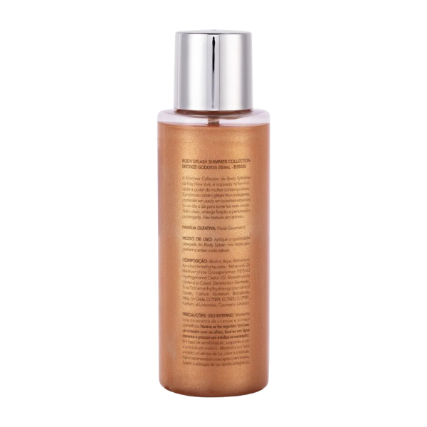 Body Splash Shimmer Bronze Goddess - Kiss New York