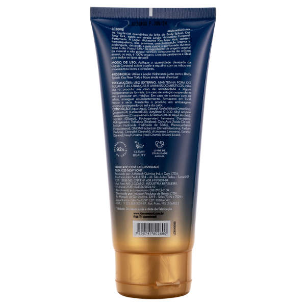 Loção Corporal Night Love - Kiss New York - 180ml