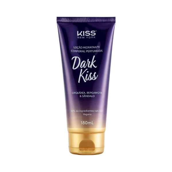 Kit Especial Dark Kiss - 1 Body Splash Dark Kiss + 1 Loção Corporal Dark Kiss