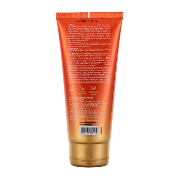Loção Corporal Sun Kisses - Kiss New York - 180ml