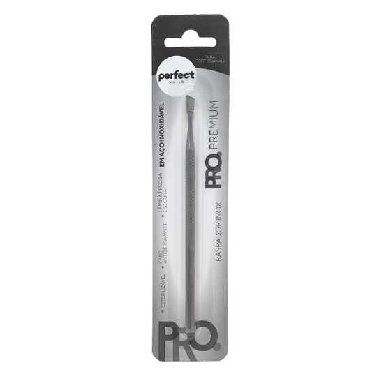Raspador inox profissional cutículas