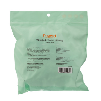 Esponja de Banho Premium - ProArt - Azul
