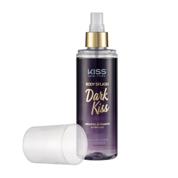 Kit Especial Dark Kiss - 1 Body Splash Dark Kiss + 1 Loção Corporal Dark Kiss