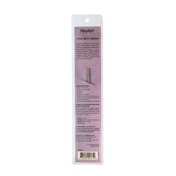 Pente Especial Hair Lock Cabo Metal - ProArt