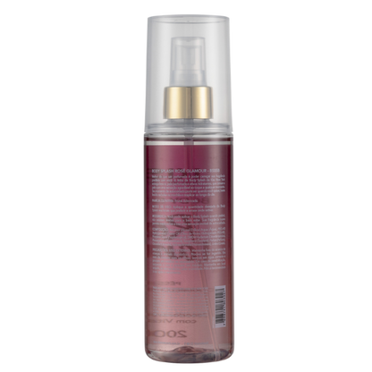 Body Splash Rose Glamour - Kiss New York - 200ml