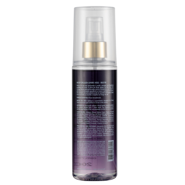 Body Splash Dark Kiss - Kiss New York- 200ml