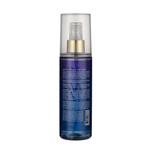 Body Splash Night Love - Kiss New York - 200ml