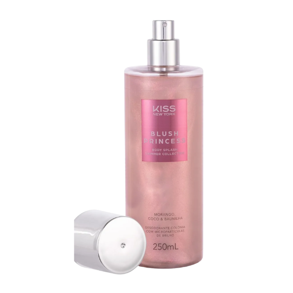 Body Splash Shimmer Blush Princess - Kiss New York