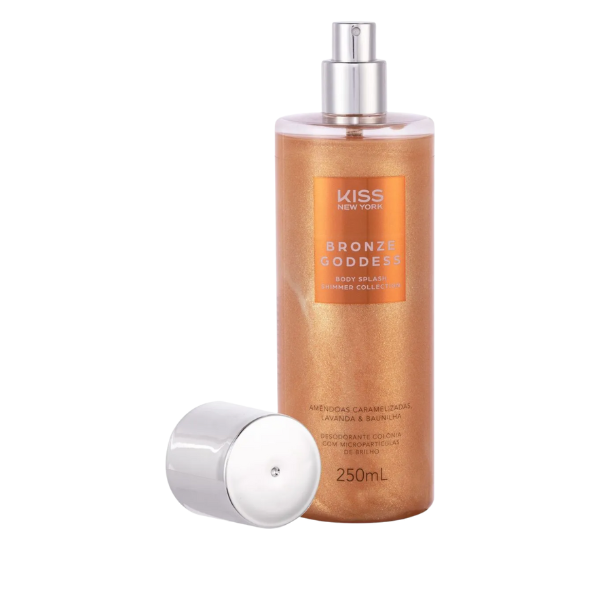 Body Splash Shimmer Bronze Goddess - Kiss New York
