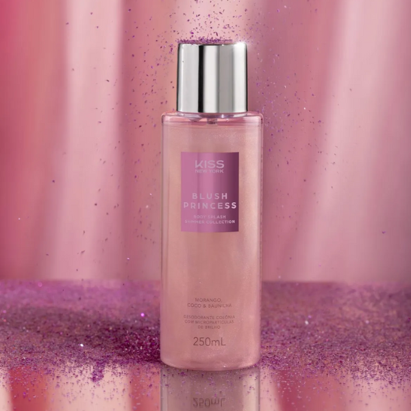 Body Splash Shimmer Blush Princess - Kiss New York