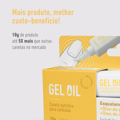 Caneta Gel Oil 10g