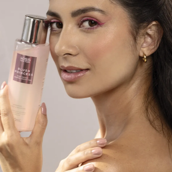Body Splash Shimmer Blush Princess - Kiss New York