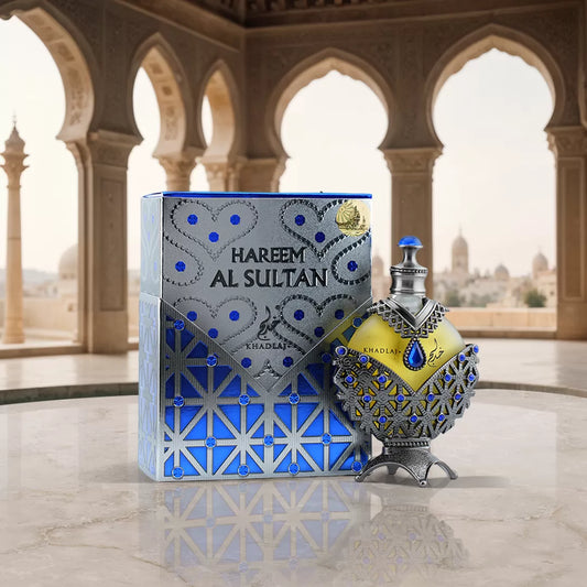 Hareem al Sultan Antique Silver Perfume em Óleo Khadlaj - 35ml